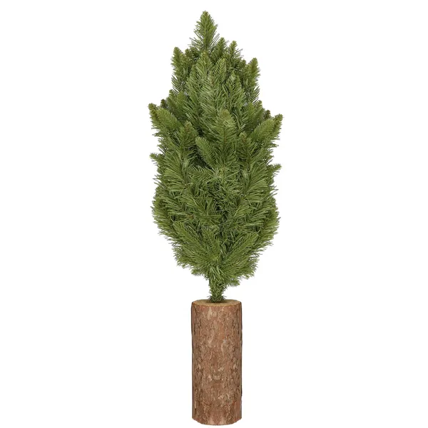 Adatu materiāls: Eko plēve + PE zariņi Ziemassvētku eglītes augstums 90 cm (mērot no zemes) Zaļās daļas augstums: